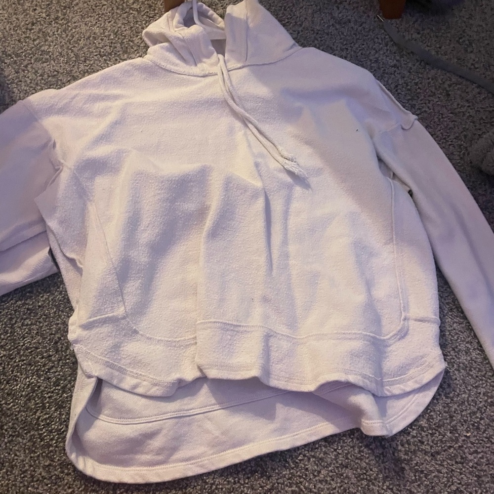 Amazon Women's White Hoodie Sweatshirt